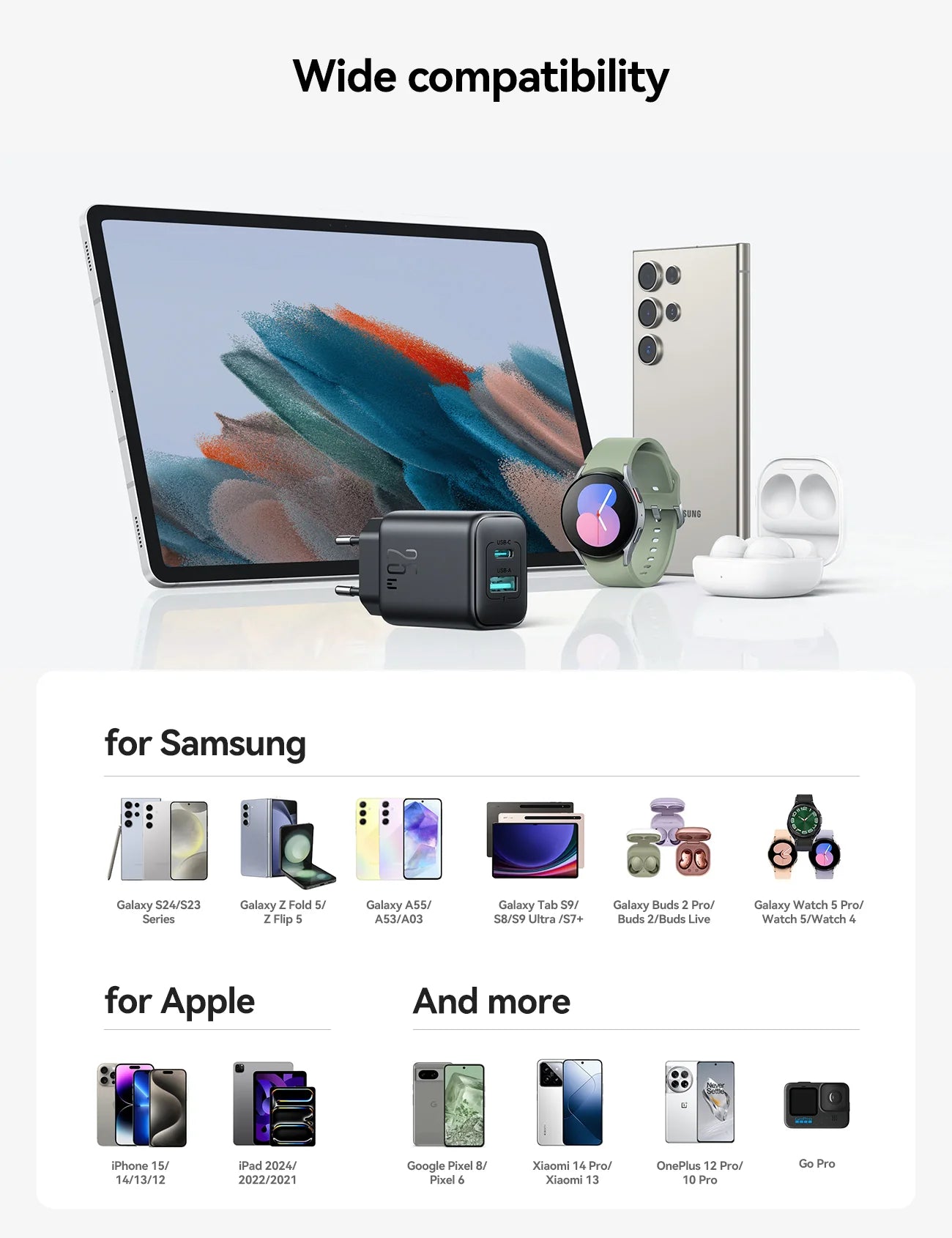 Joyroom PD 25W Dual-Port Wall Charger JR-TCF13