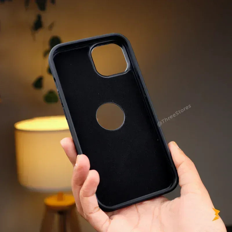 Jeans Fabric Case iPhone 12 - Three