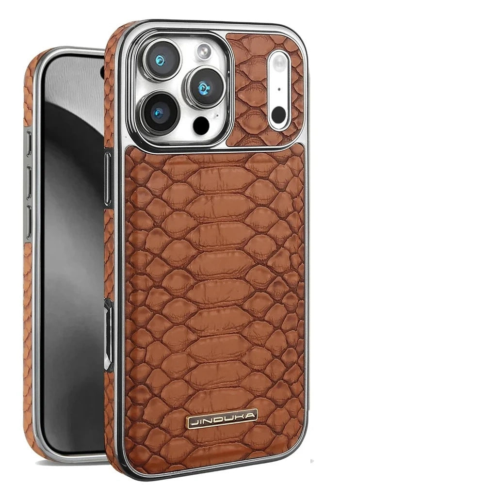Jinduka Alligator Leather Case iPhone 17 Pro Max
