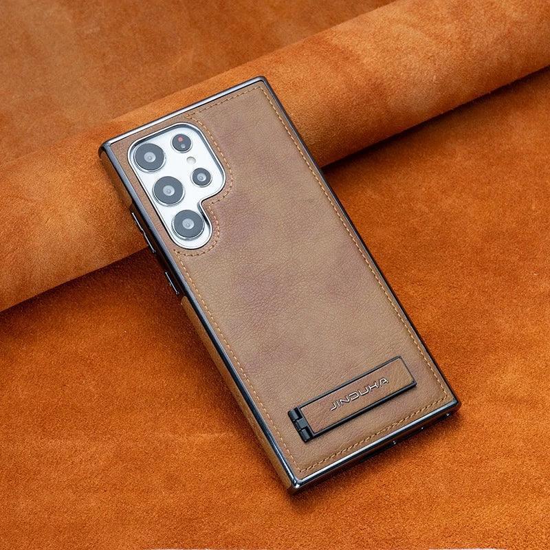Jinduka Leather Case Samsung S24 Ultra - Three