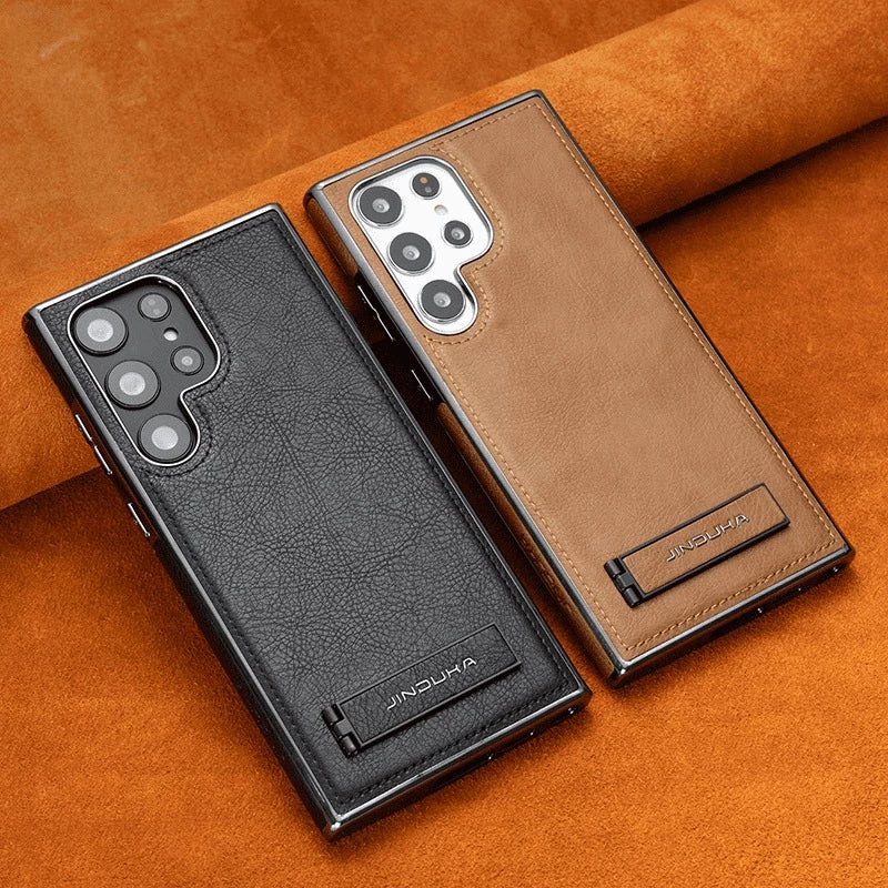 Jinduka Leather Case Samsung S25 Ultra