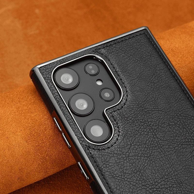 Jinduka Leather Case Samsung S24 Ultra - Three
