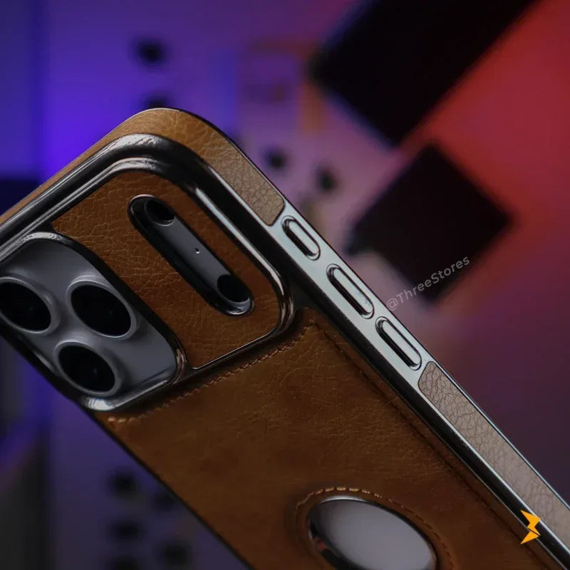 Jinduka Leather Case iPhone 17 Pro - Three