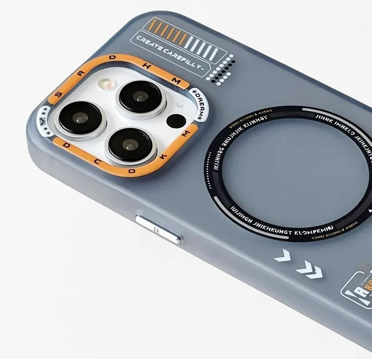 Jmokit Style MagSafe Frosted Case iPhone 15 Pro Max