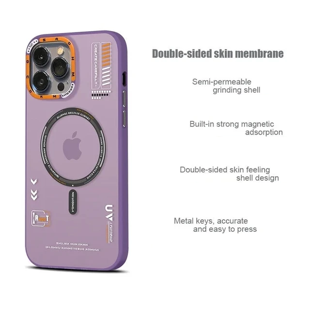 Jmokit Style MagSafe Frosted Case iPhone 14 Pro Max