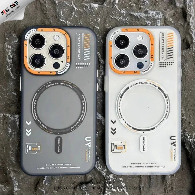 Jmokit Style MagSafe Frosted Case iPhone 13 Pro Max - Three