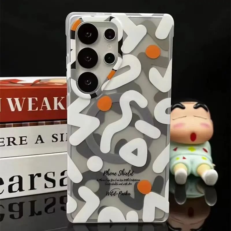 Jmookit Graffiti Magsafe Case Samsung S24 Ultra