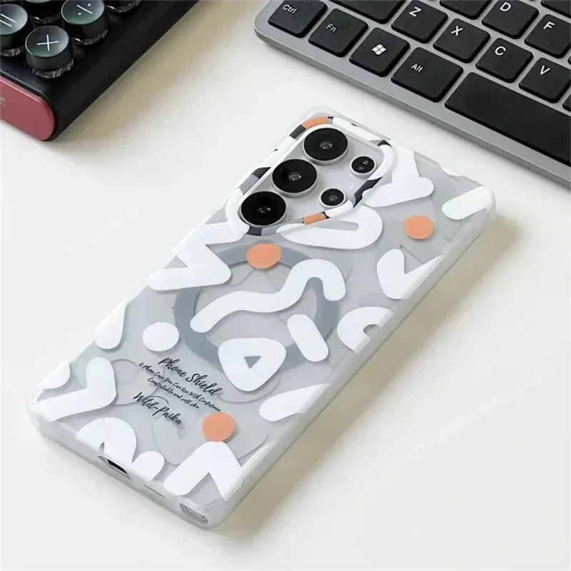 Jmookit Graffiti Magsafe Case Samsung S24 Ultra - Three