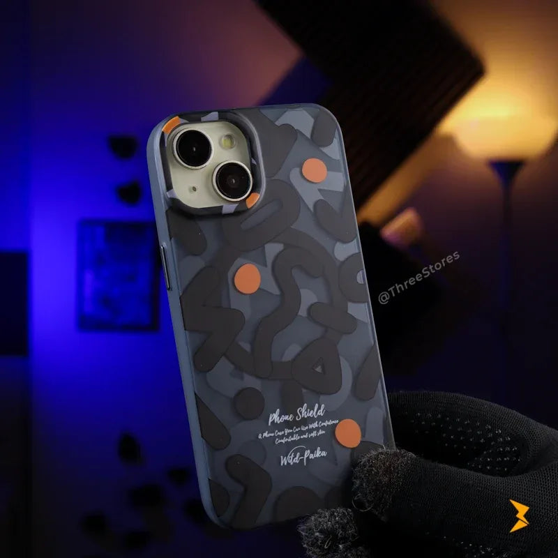 Jmookit Graffiti Magsafe Case iPhone 13/14/15 - Three