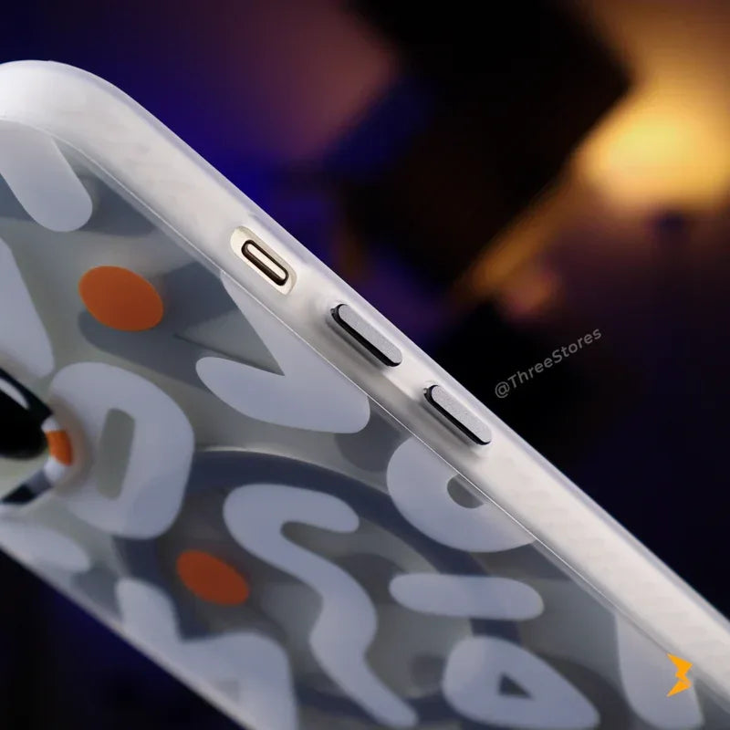Jmookit Graffiti Magsafe Case iPhone 13/14/15 - Three