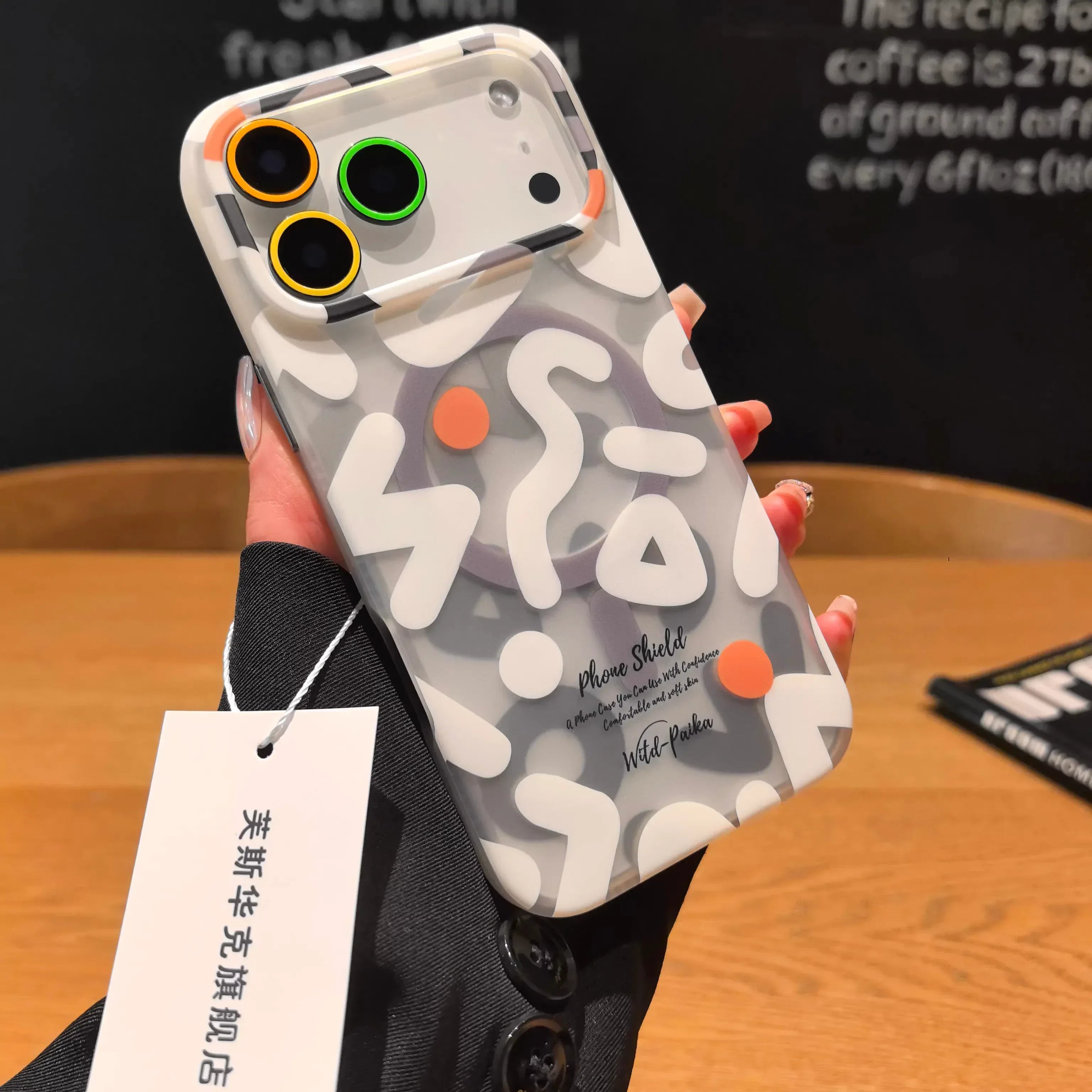 Jmookit Graffiti Magsafe Case iPhone 17 Pro - Three