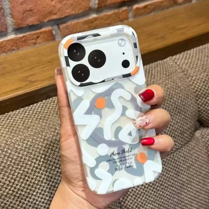 Jmookit Graffiti Magsafe Case iPhone 17 Pro - Three