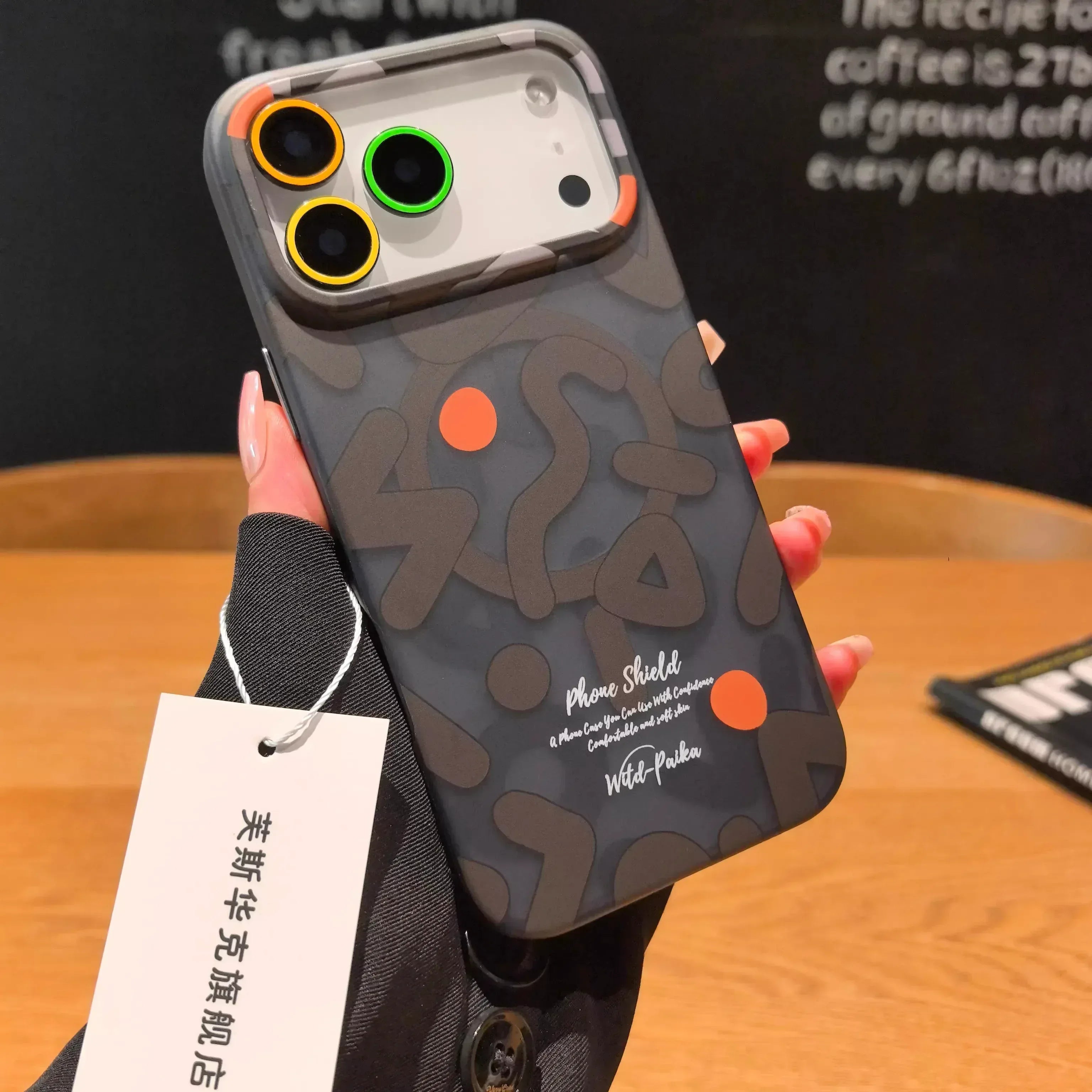 Jmookit Graffiti Magsafe Case iPhone 17 Pro - Three