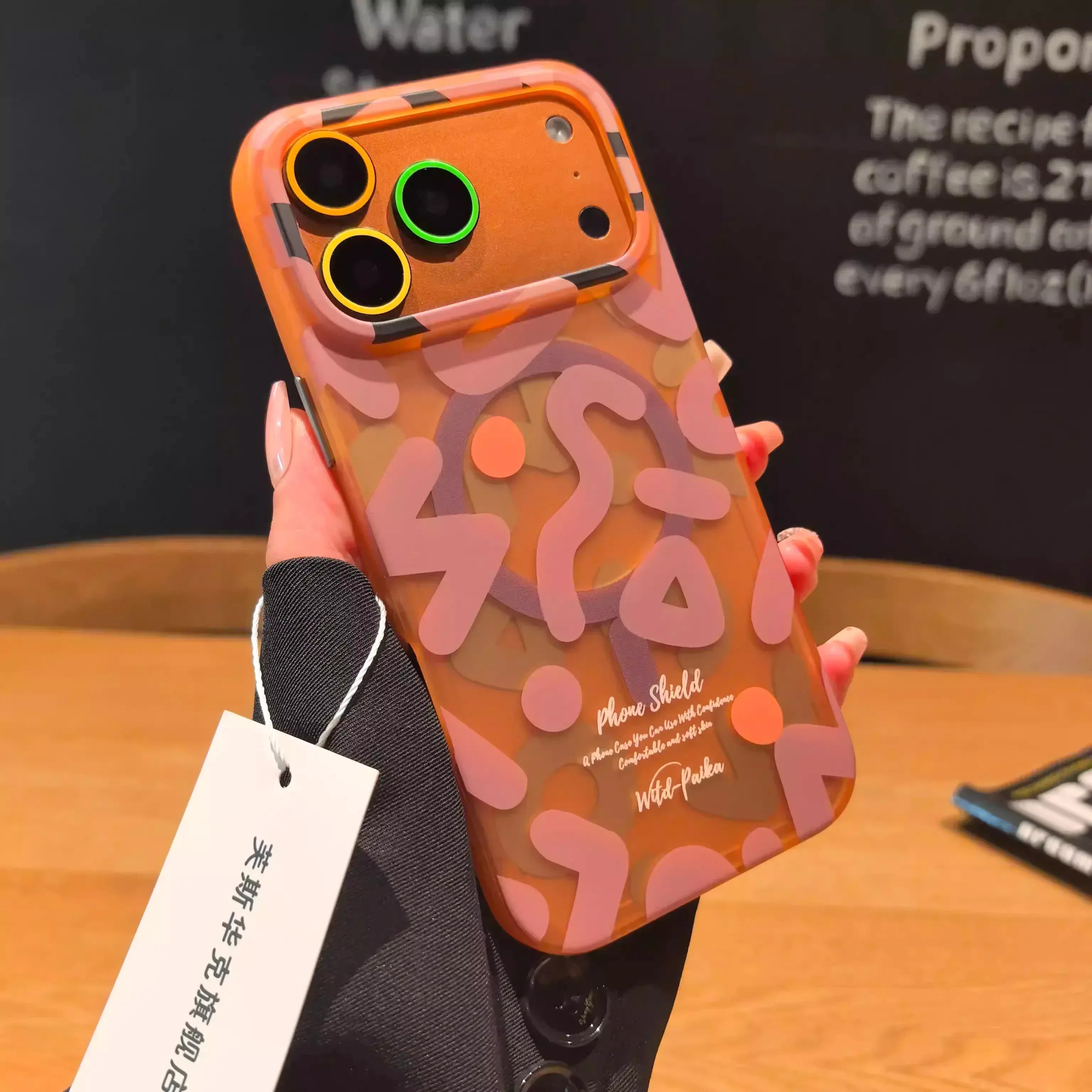 Jmookit Graffiti Magsafe Case iPhone 17 Pro - Three