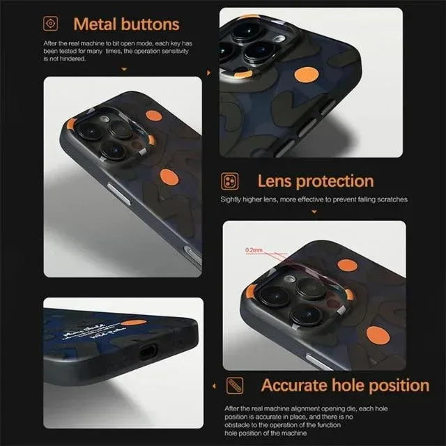 Jmookit Graffiti Magsafe Case iPhone 15 Pro Max - Three