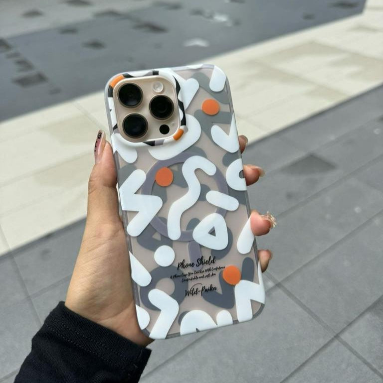 Jmookit Graffiti Magsafe Case iPhone 16 Pro Max