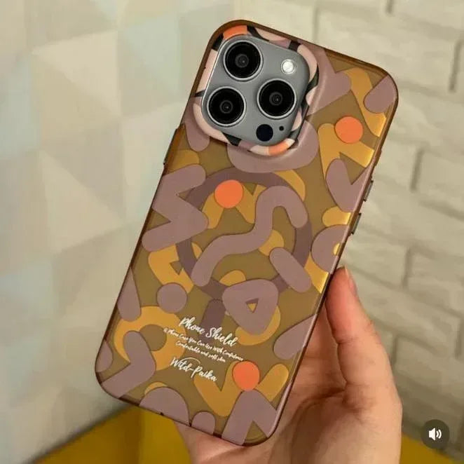 Jmookit Graffiti Magsafe Case iPhone 15 Pro - Three