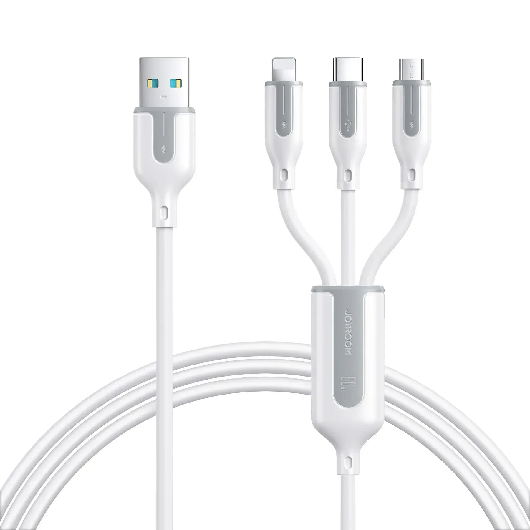 JoyRoom 3 in 1 3.5A Fast Charging Cable A15 - Three