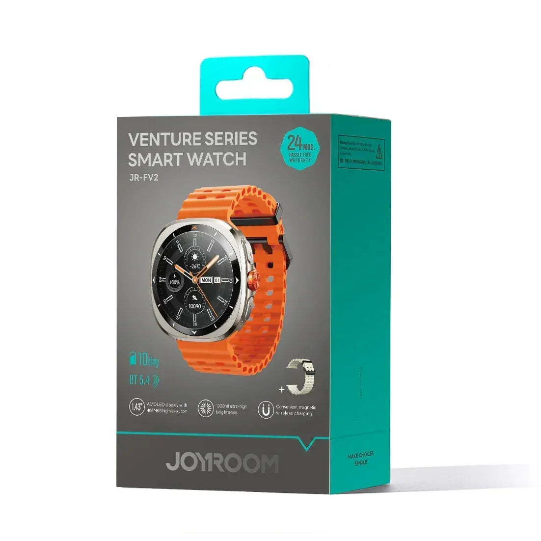 JoyRoom Venture Series Smart Watch JR-FV2 - Three