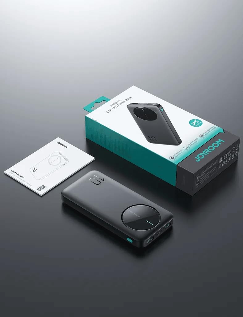 Joyroom 2.4A LED Power Bank 22.5W 10000mAh JR-PBF12