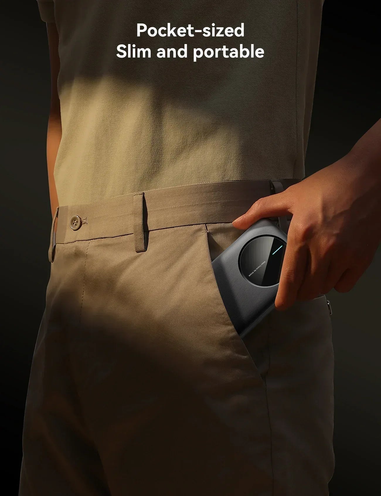 Joyroom 2.4A LED Power Bank 22.5W 10000mAh JR-PBF12 - Three