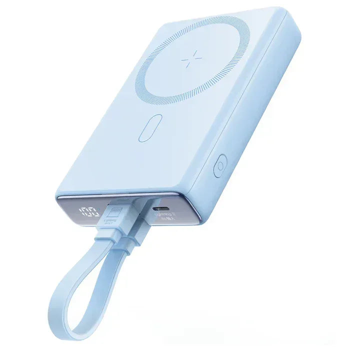 Joyroom 20W Power Bank 10000mAh with Built-in Cable&Kickstand JR-PBM01 - Three