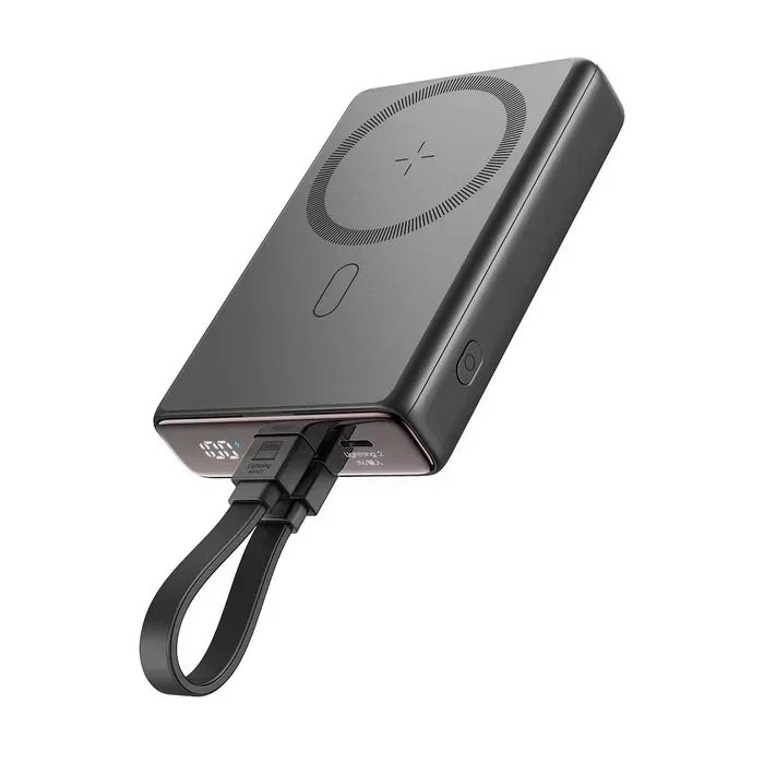 Joyroom 20W Power Bank 10000mAh with Built-in Cable&Kickstand JR-PBM01 - Three