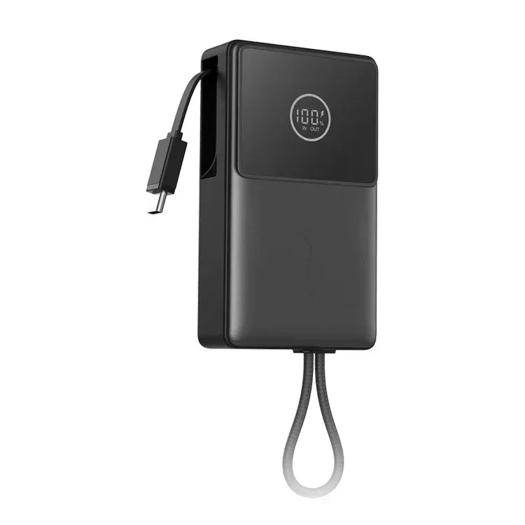 Joyroom 22.5W Built-in Retractable Cable Powerbank 10000mAh JR-PR1 - Three