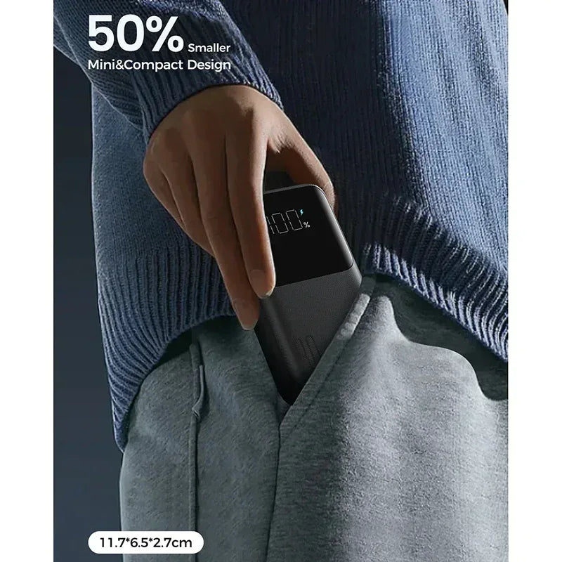 Joyroom 30W 10000mAh mini Power Bank JR-PBc06 - Three