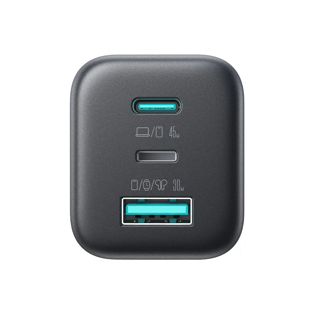 Joyroom 45W 3 Port Gallium Nitride GaN Wall Charger JR-TO1
