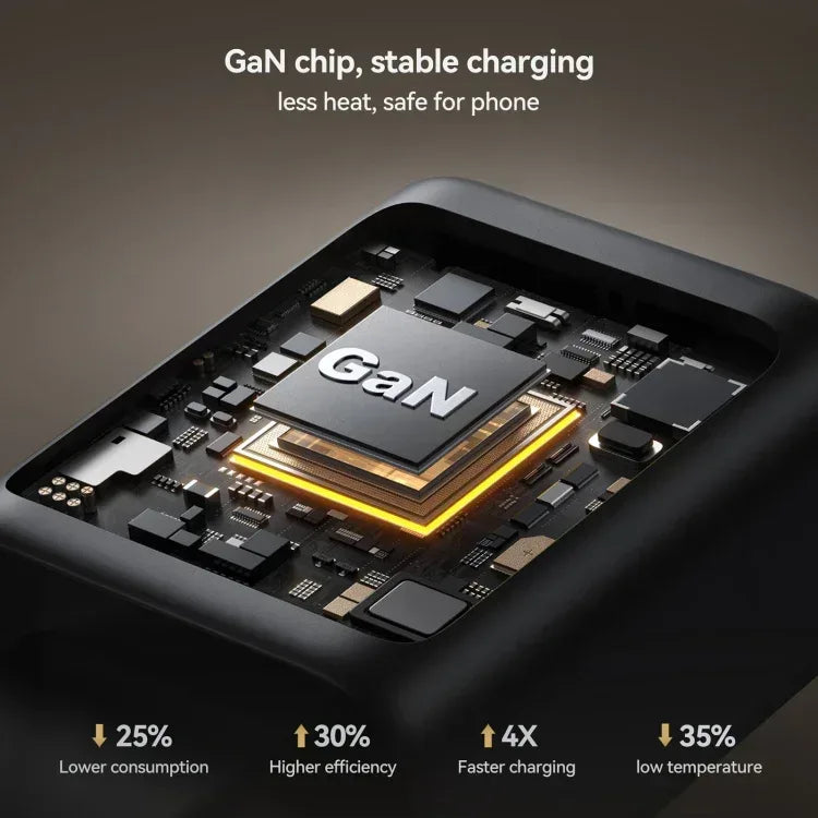 Joyroom 45W GaN USB-C Charger JR-TCG13 - Three
