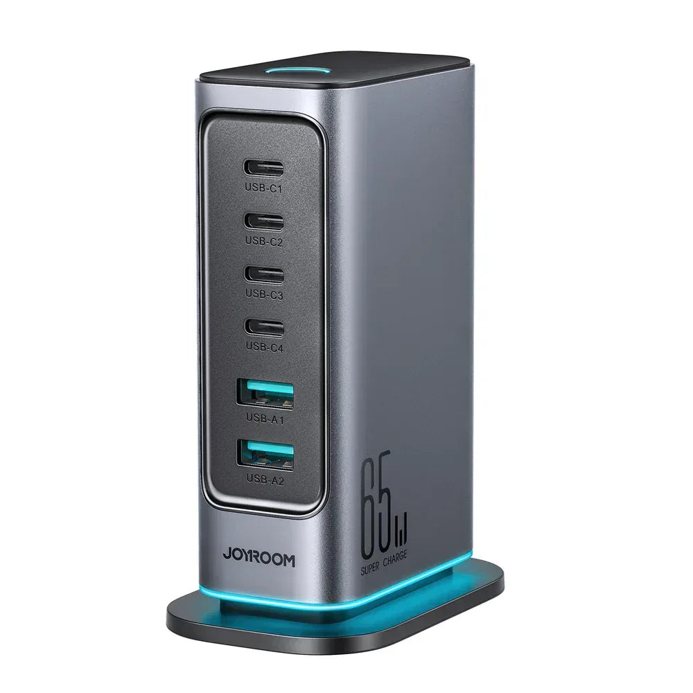 Joyroom 65W Multi-port Charger JR-TCM02 - Three