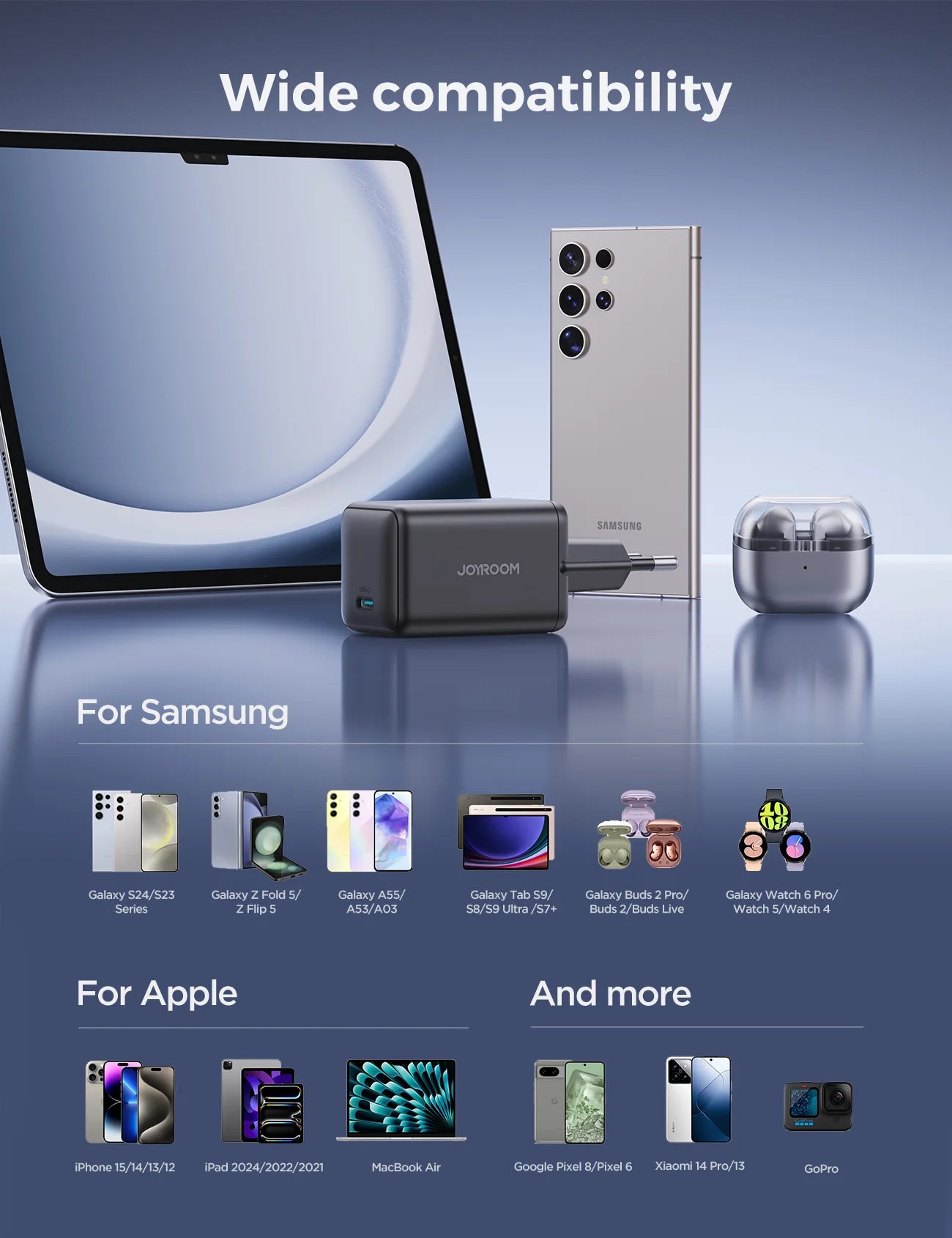 Joyroom 65W Single Port (1C) Charger JR-TCG18