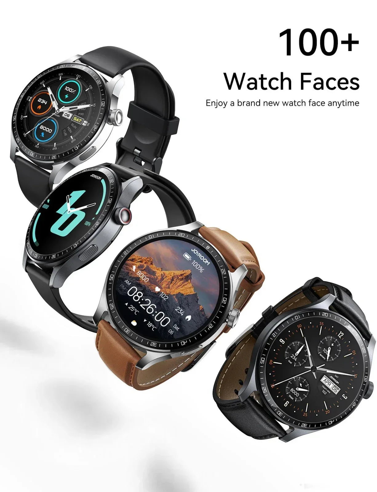 Joyroom Classic Series Smart Watch JR-FC2 Pro - Three