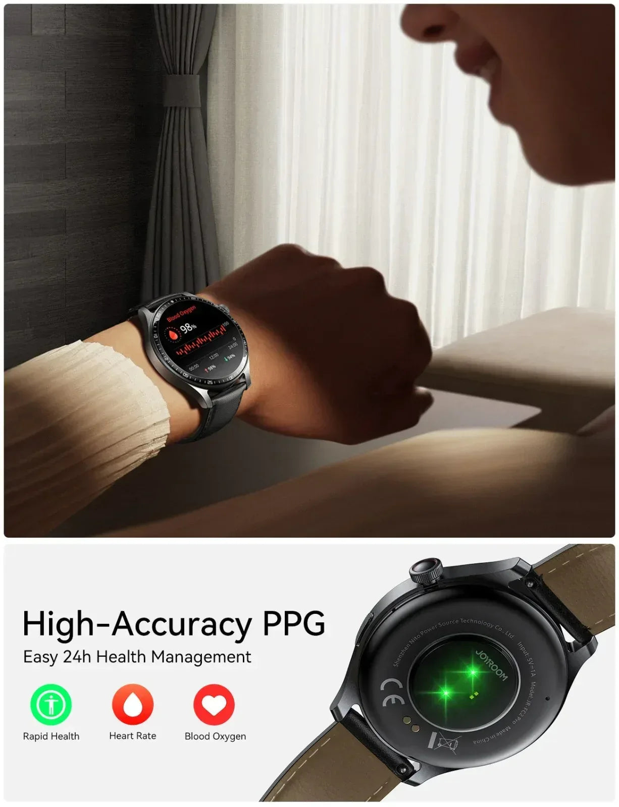 Joyroom Classic Series Smart Watch JR-FC2 Pro - Three