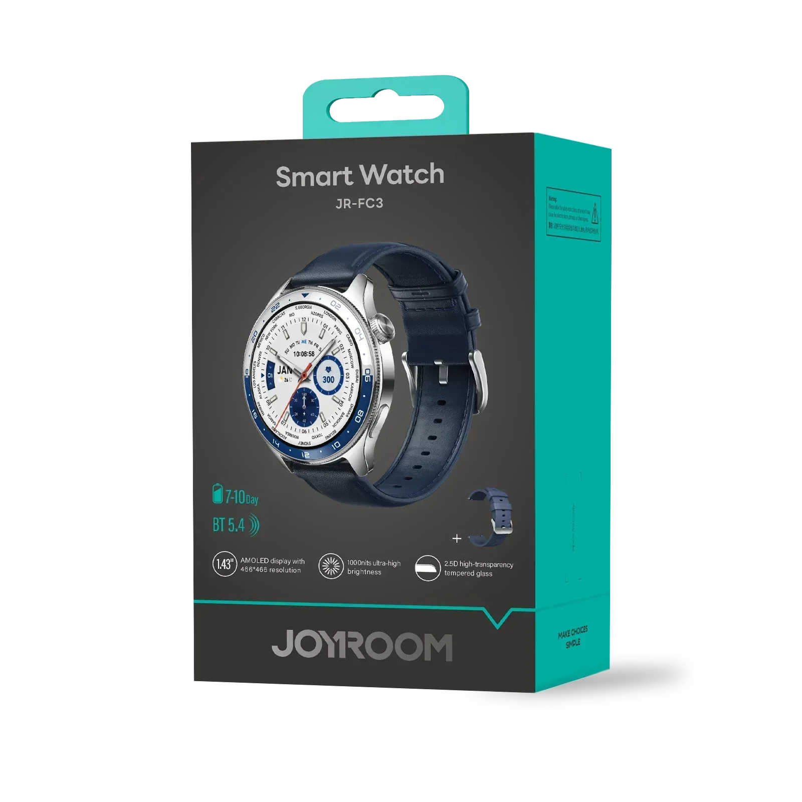 Joyroom Classic Series Smart Watch JR-FC3 - Three