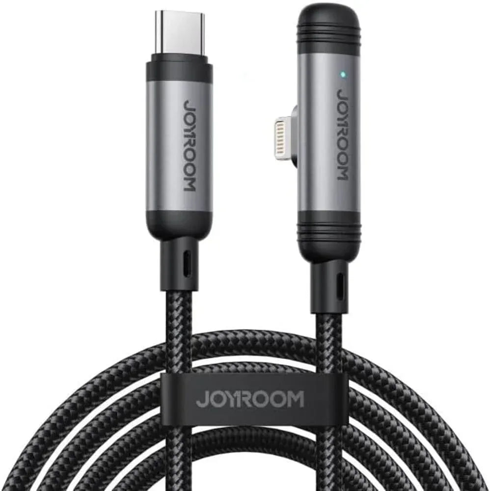 Joyroom EnjoyX Series 90° Fast Chargin 30W Type-C to Lightning Cable 1.2m S-A56 - Three