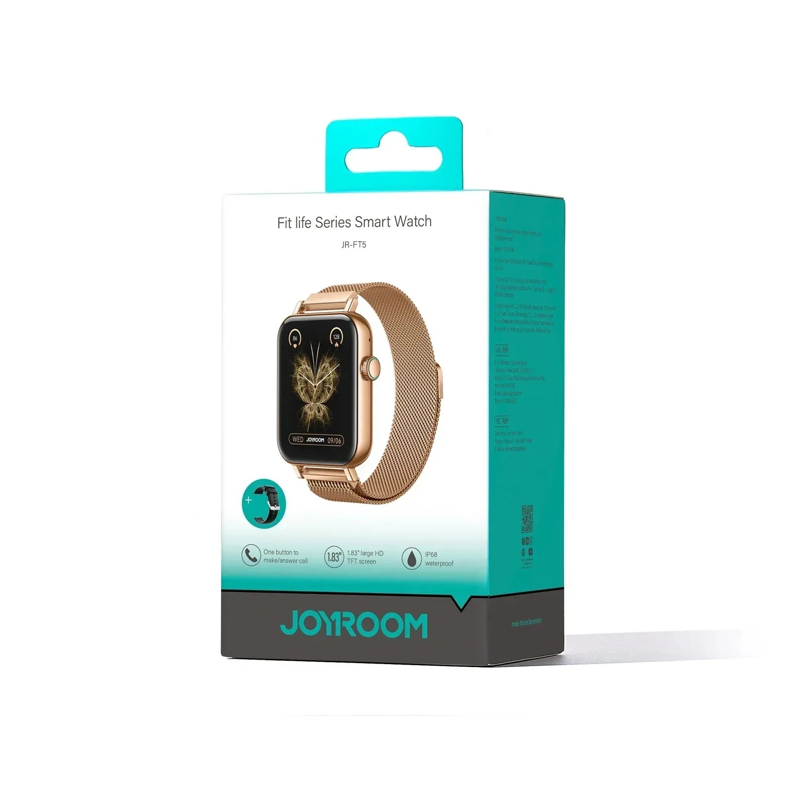 Joyroom Fit-Life Series Smart Watch JR-FT5 (Metal Edition) - Three