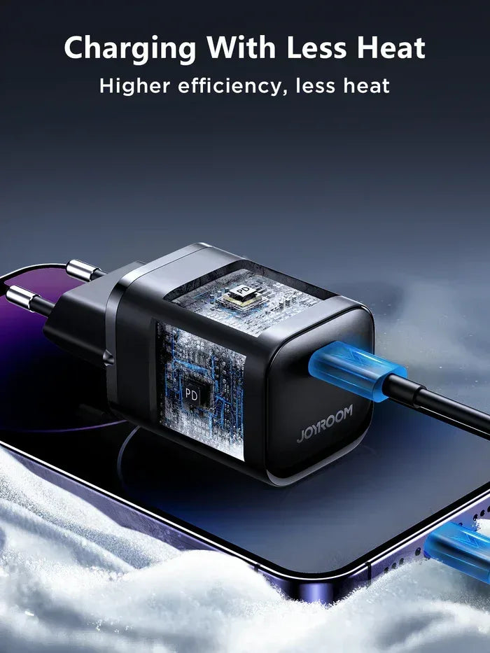 Joyroom PD 30W Single-Port Fast Charger JR-TCF07 - Three