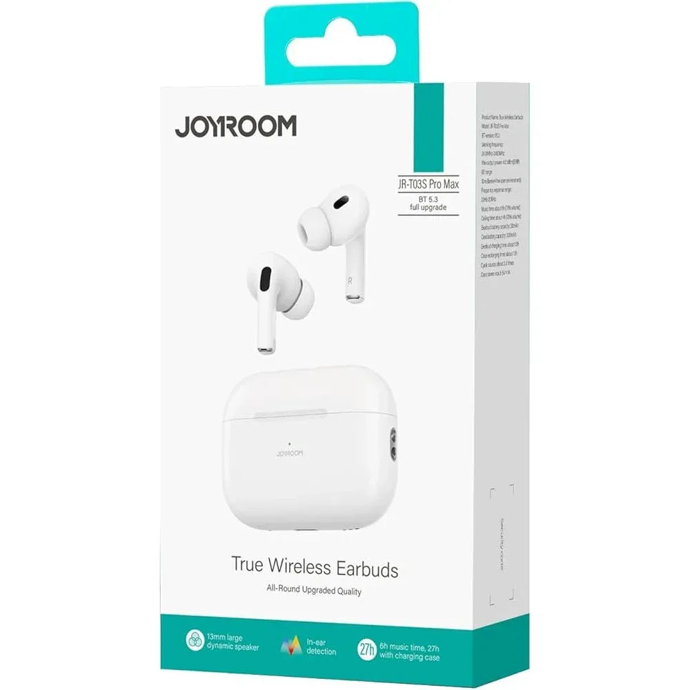 Joyroom Pro Max True Wireless Earbuds JR-T03S - Three