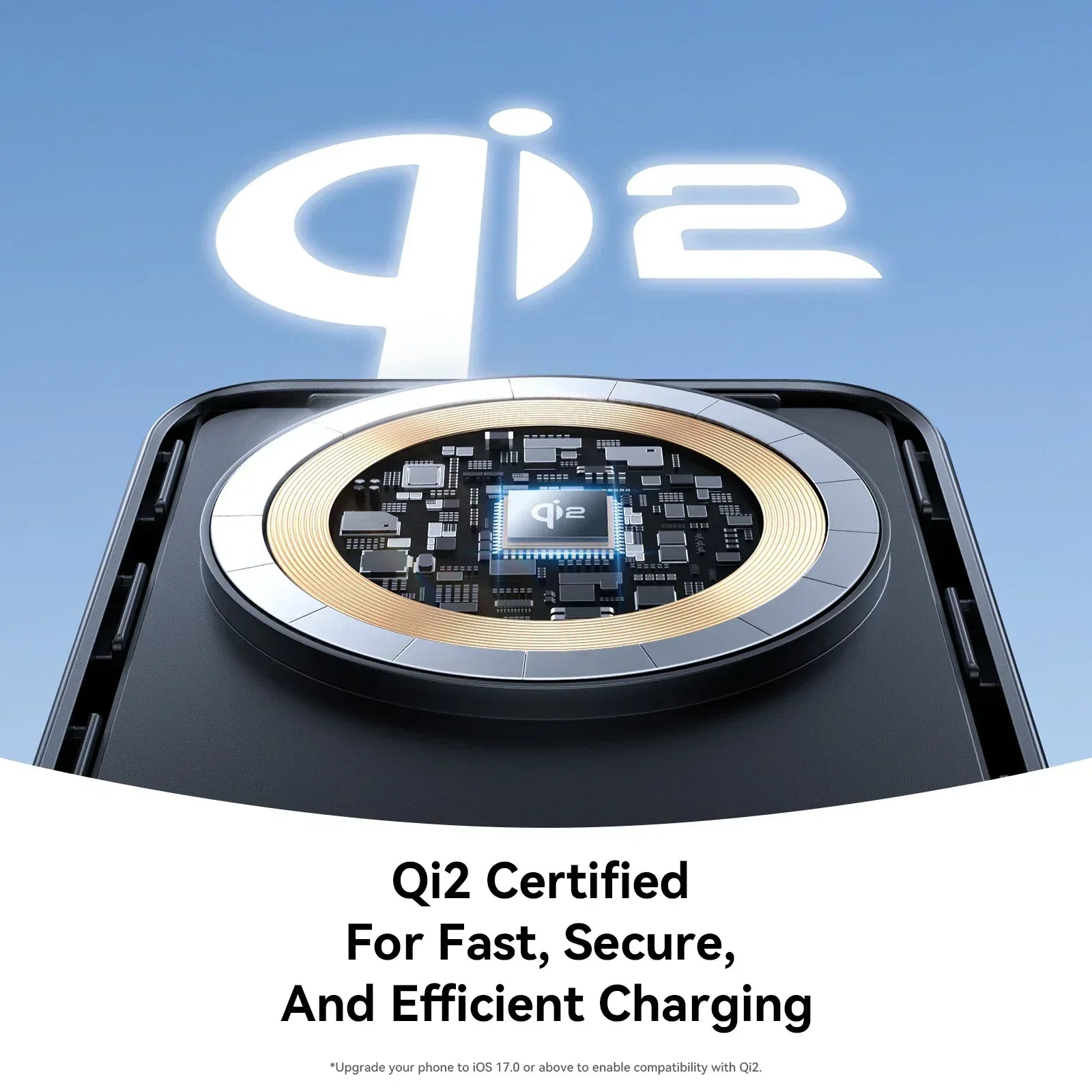 Joyroom QI2 22.5W Magnetic Wireless Power Bank with Holder 10000mAh JR-PBM11 - Three