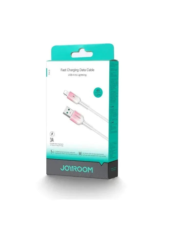 Joyroom Usb-A To Lightning 1.2m 3A Cable S-A42 - Three