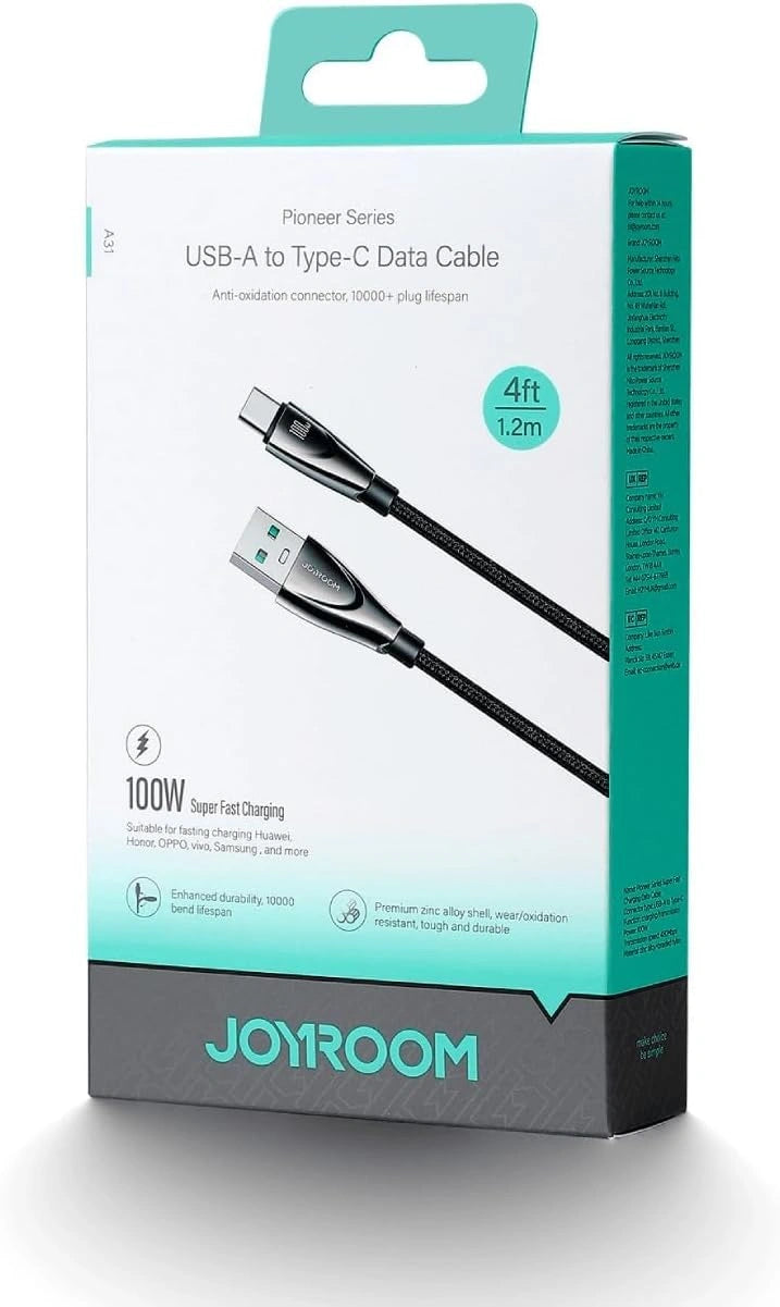 Joyroom Usb-A To Type-C 100W Chargeing & Data Cable S-31