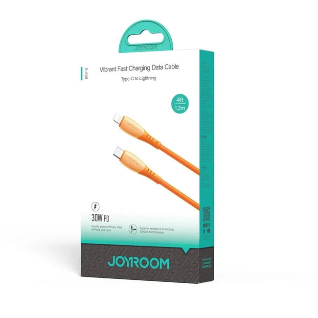 Joyroom Vibrand Fast Charging Data Cable 30W Type-C to Lightning S-A59