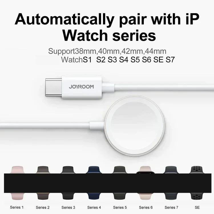 Joyroom iP Watch Charger TO UCB C Cable S-IW004 - Three