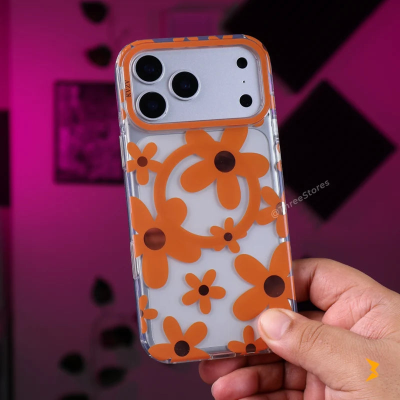 KV Flower Magsafe Case iPhone 17 Pro Max