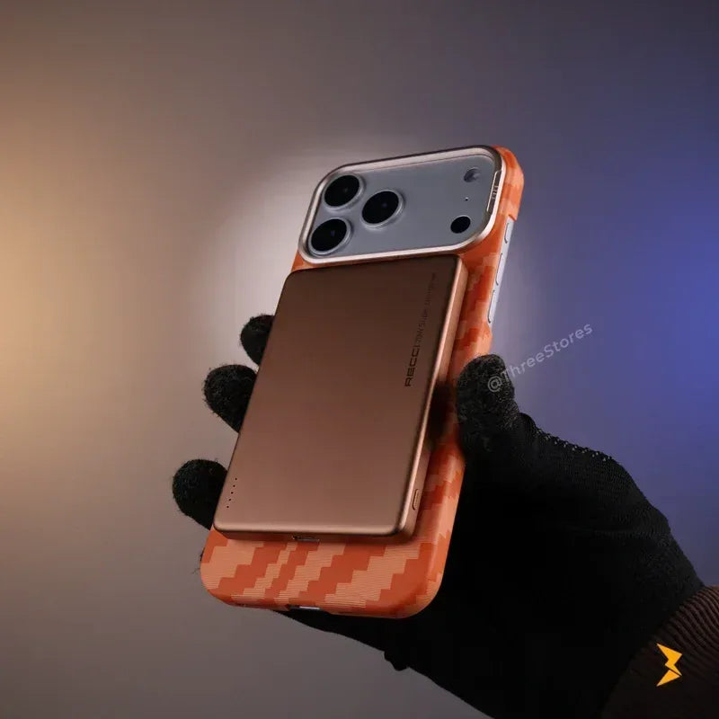 KVZV Carbon Texture Protective Case iPhone 17 Pro Max - Three