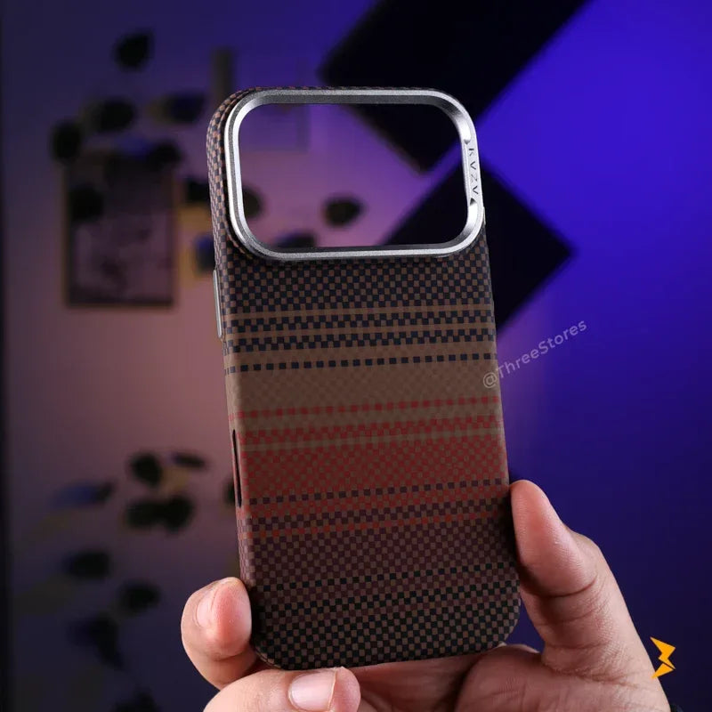 KVZV Graphite Shadow Case iPhone 17 Pro - Three