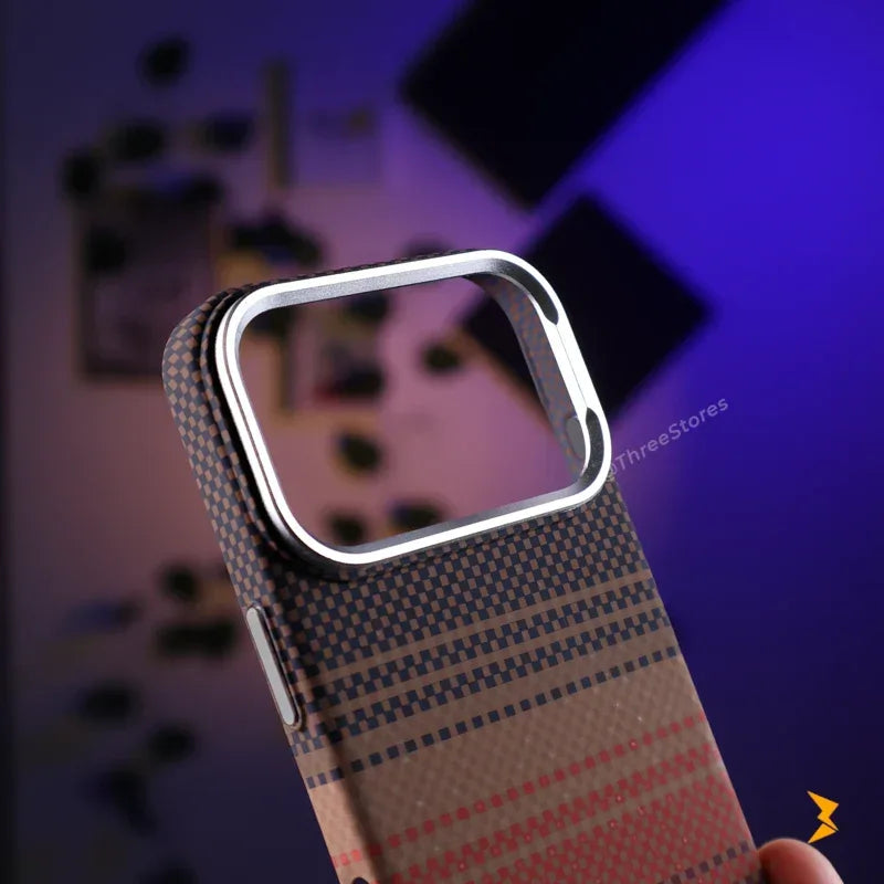 KVZV Graphite Shadow Case iPhone 17 Pro - Three