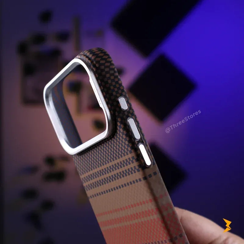 KVZV Graphite Shadow Case iPhone 17 Pro - Three